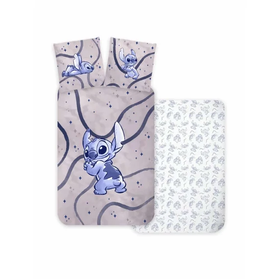 Disney Lilo & Stitch ágyneműhuzat szett – Játékos Stitch mintával
