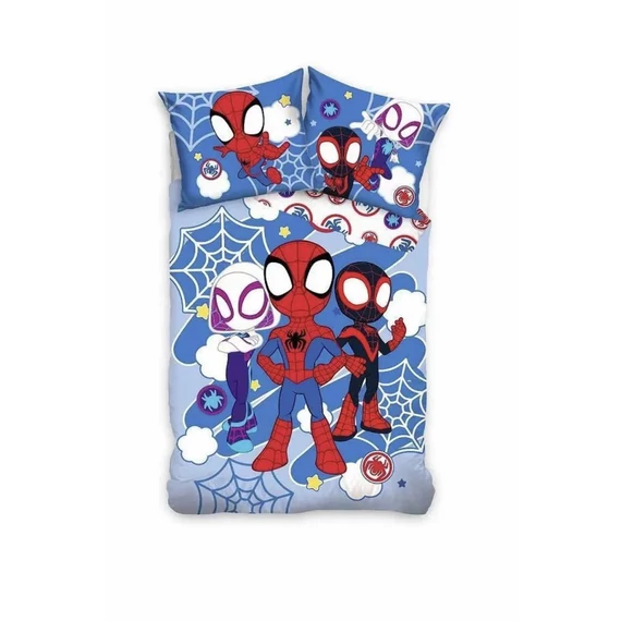 Pókverzum gyerek ágyneműhuzat szett – Spider-Man, Miles Morales és Gwen
