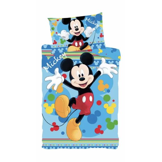 Mickey egér – Vidám színes gyerek ágyneműhuzat szett