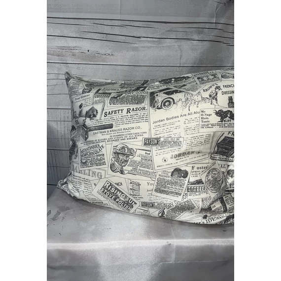 Kispárnahuzat – 40×50 cm, 100% pamut, cipzáros