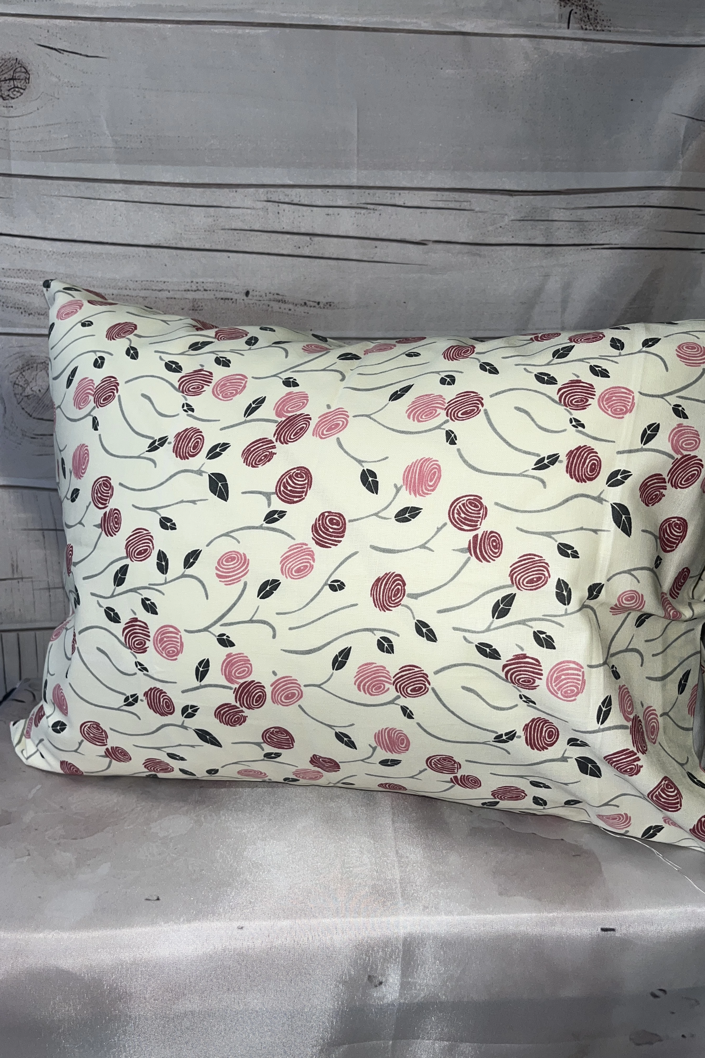 Kispárnahuzat – 40×50 cm, 100% pamut, gombos