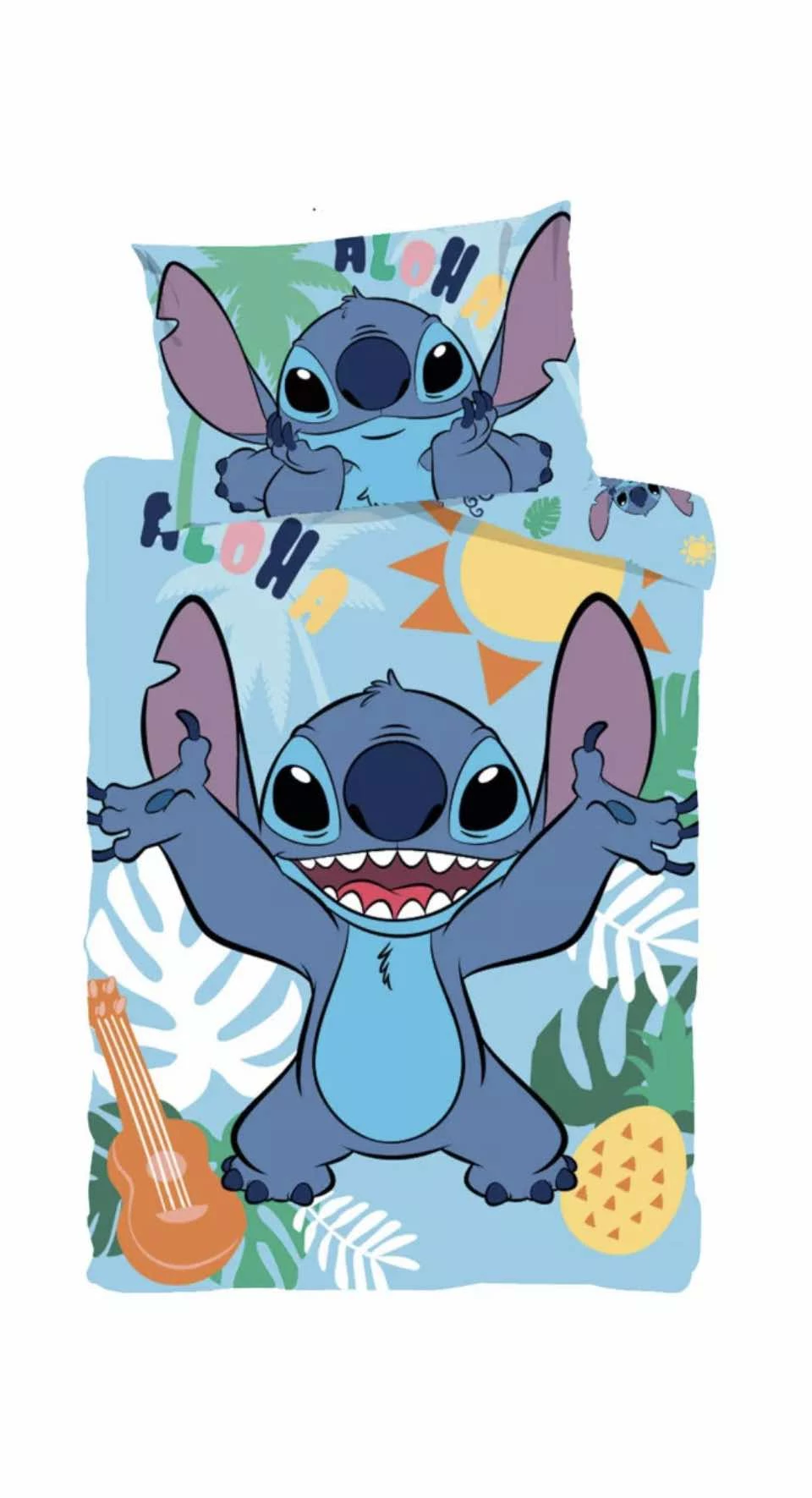 Stitch – Aloha hangulat gyerek ágyneműhuzat szett