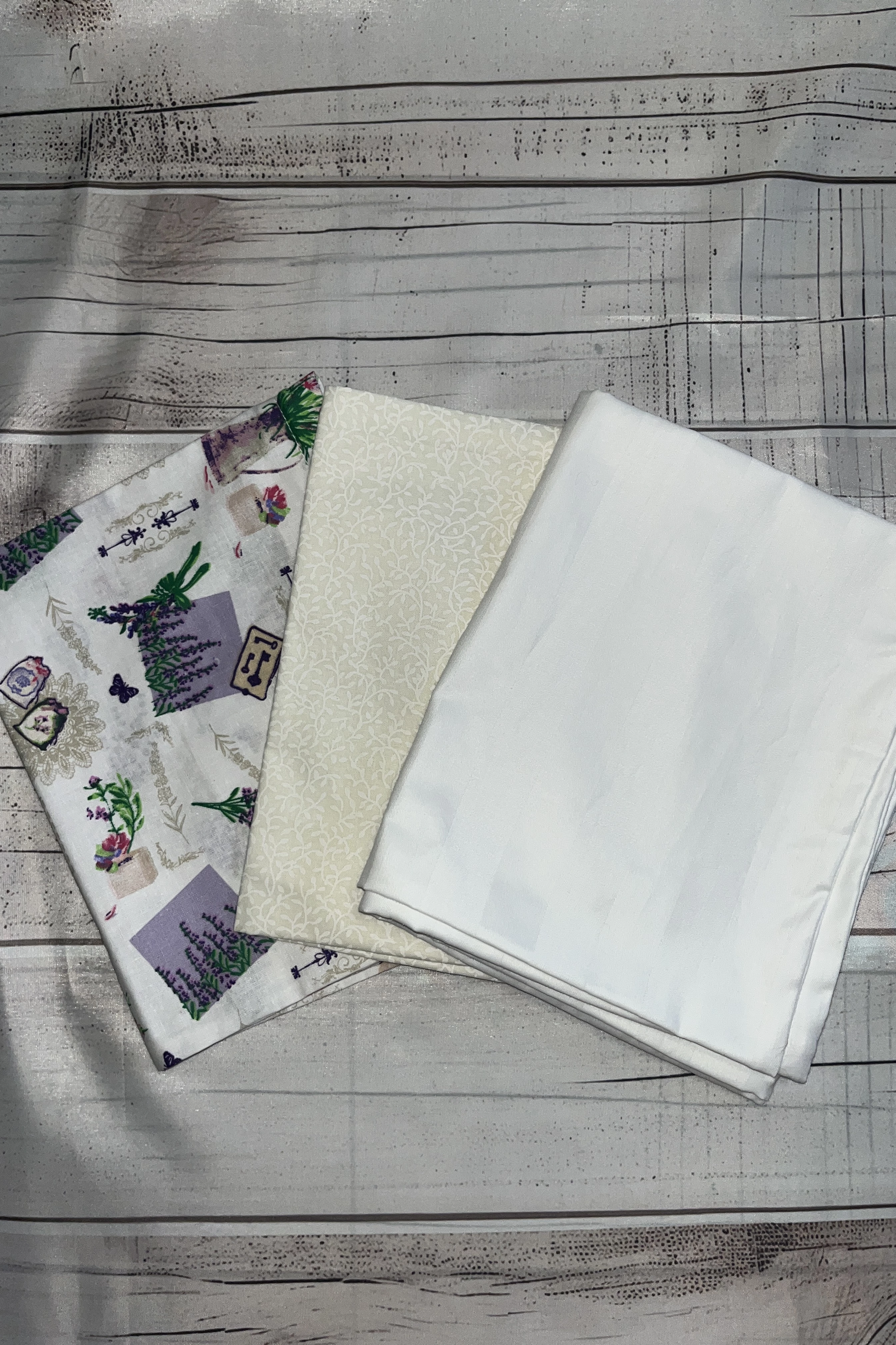 Kispárnahuzat – 40×50 cm, 100% pamut, cipzáros (3 db véletlenszerű csomag)