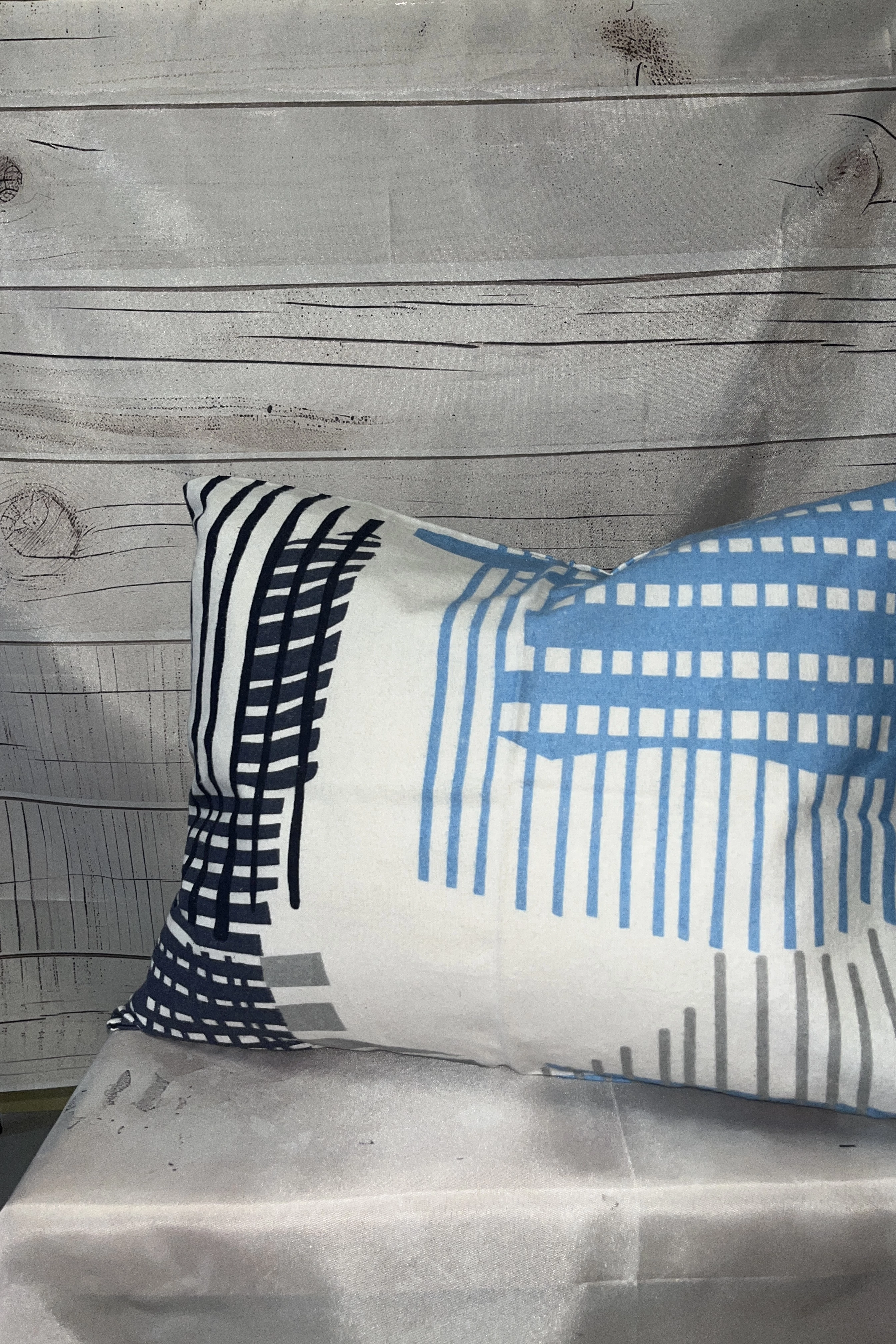 Kispárnahuzat – 40×50 cm, 100% pamut flanel, gombos